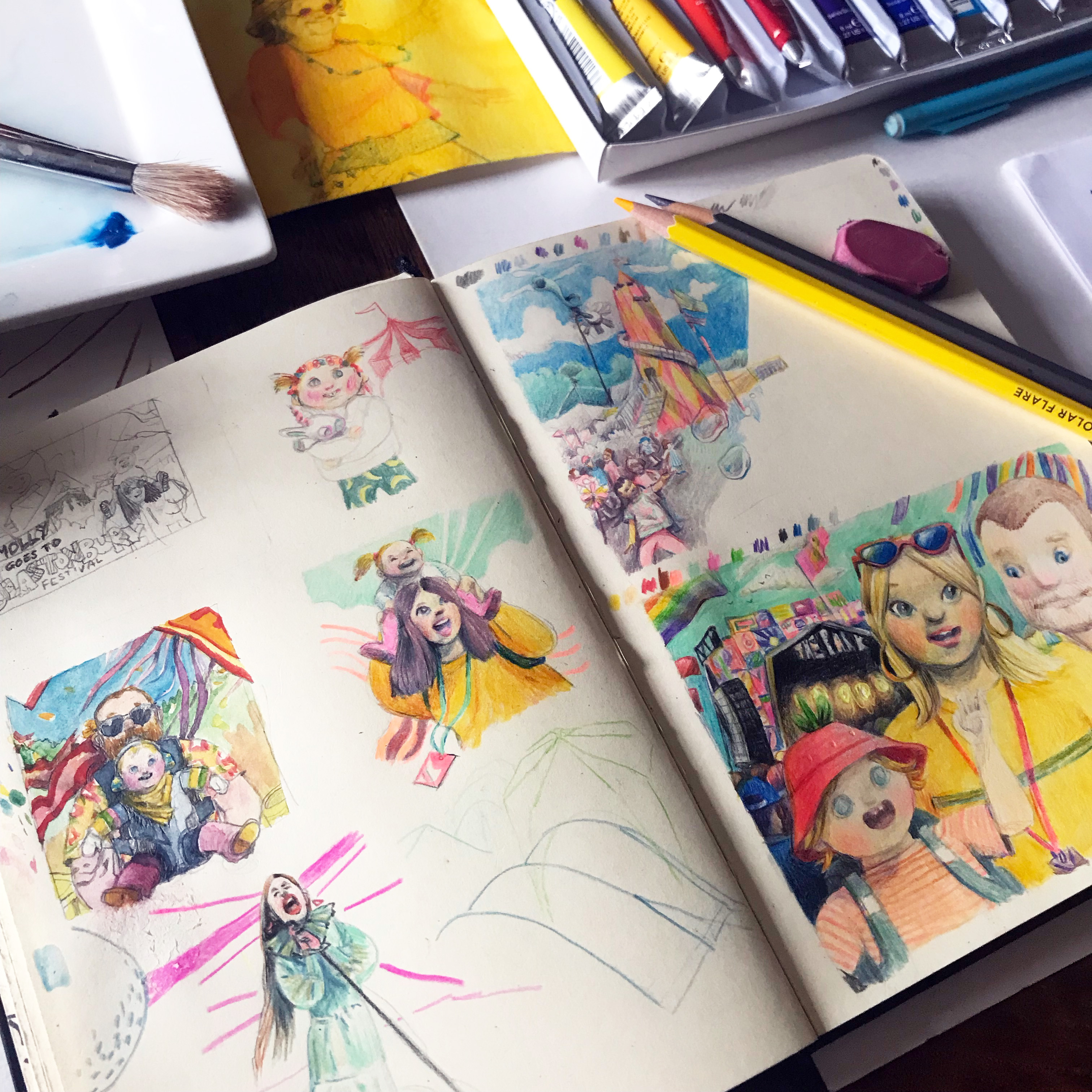 festival book in progress